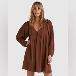 Brown Billabong dress
